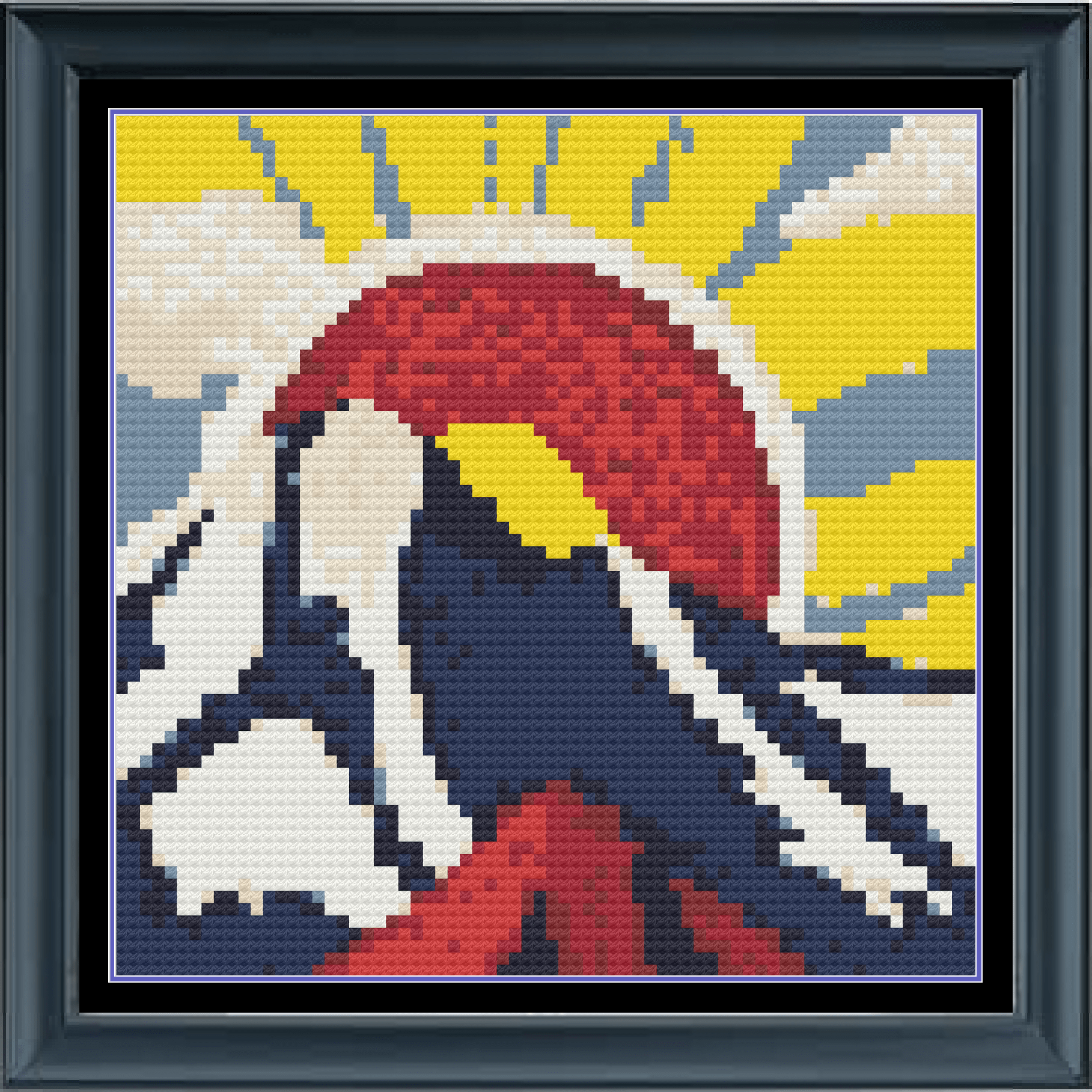 Stitching Jules Design Cross Stitch Pattern Mini Colorado Mountains Cross-Stitch Pattern Instant Download PDF